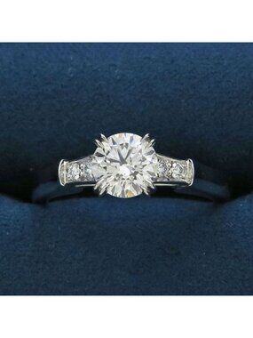 Harry Winston Round Cut Tristo Ring